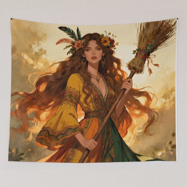 Item preview, Halloween Samhain Witch Autumn designed and sold by SoniaSarkali.