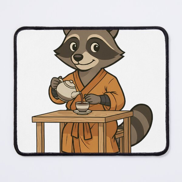 Item preview, Master Bandit — The Tea Ceremony designed and sold by ArtMotionFlow.