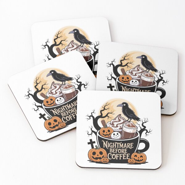 Item preview, Nightmare Before Coffee Halloween Spooky Morning Brew designed and sold by Marpin91.
