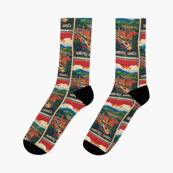 Item preview, Mandeville Jamaica Vintage Travel Tourism designed and sold by TravelersGems.