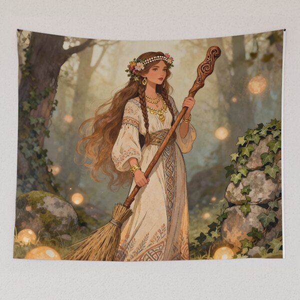 Item preview, Halloween Samhain Witch Autumn designed and sold by SoniaSarkali.