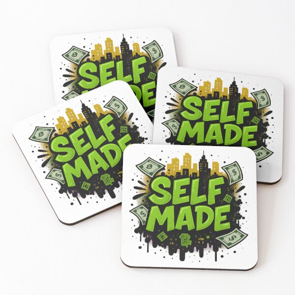 Item preview, SELF MADE – Urban Success Graffiti Tee designed and sold by PastimeMastery.