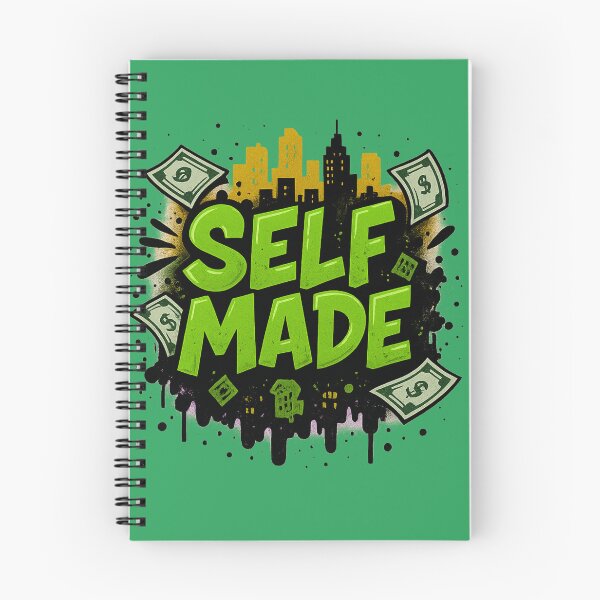 Item preview, SELF MADE – Urban Success Graffiti Tee designed and sold by PastimeMastery.