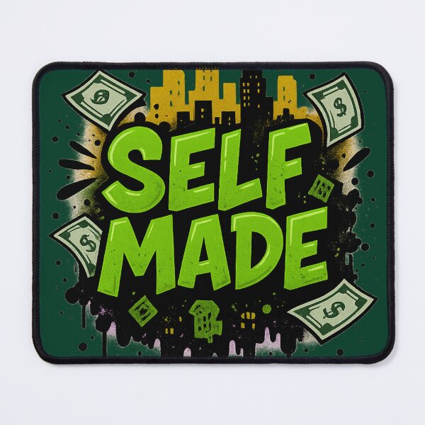 Item preview, SELF MADE – Urban Success Graffiti Tee designed and sold by PastimeMastery.