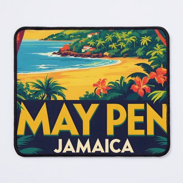 Item preview, May Pen Jamaica Vintage Travel Tourism designed and sold by TravelersGems.