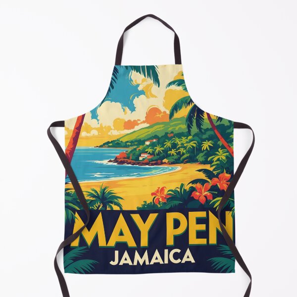 Item preview, May Pen Jamaica Vintage Travel Tourism designed and sold by TravelersGems.