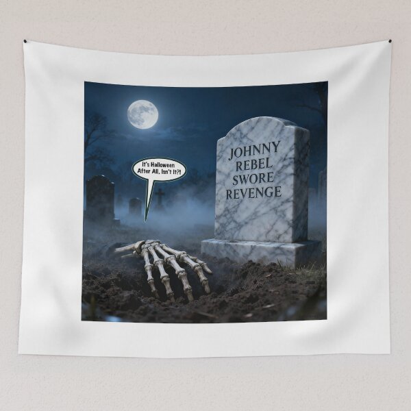Item preview, Johnny's Halloween Revenge Print designed and sold by Lichentroupe63.