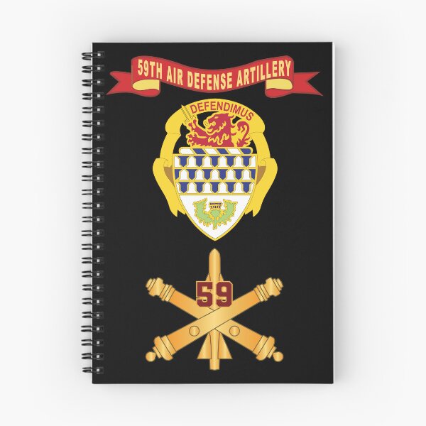 Item preview, Army - 59th Air Defense Artillery w Number Br - DUI - Ribbon X 300 designed and sold by Military Insignia Products.