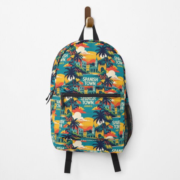 Item preview, Spanish Town Jamaica Vintage Travel Tourism designed and sold by TravelersGems.