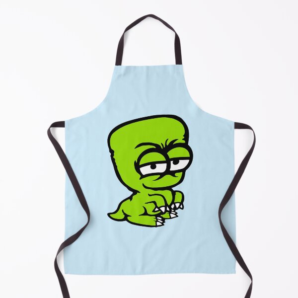Item preview, Dino Big Head Monster Alien Crazy Evil Dinosaur designed and sold by shirt-o-mat.