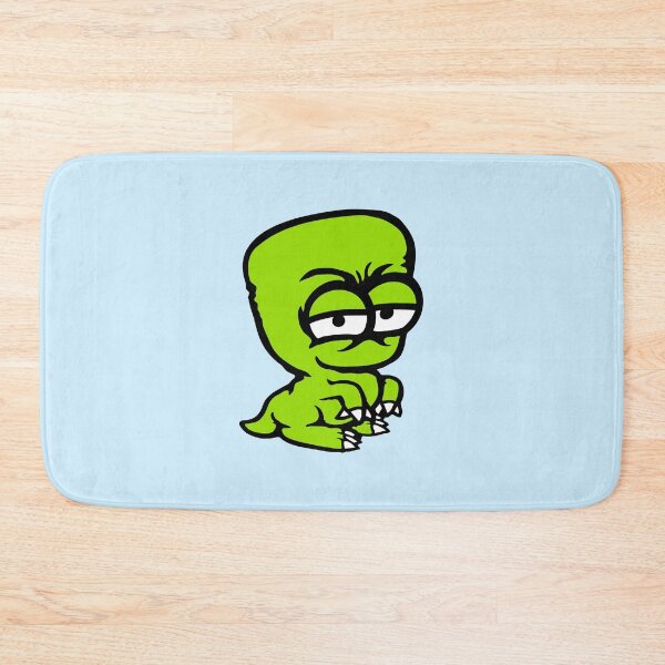 Item preview, Dino Big Head Monster Alien Crazy Evil Dinosaur designed and sold by shirt-o-mat.
