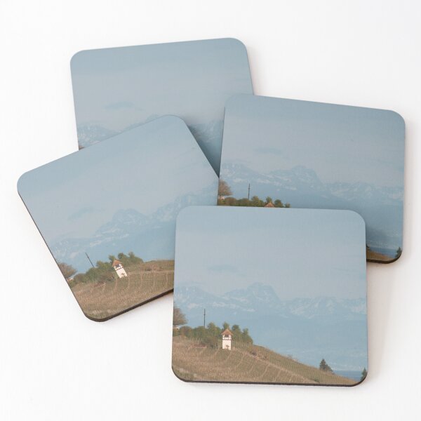 Item preview, Vineyards with Alpine views designed and sold by rhosbahu.