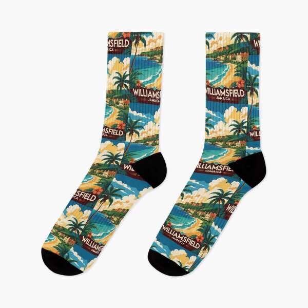 Item preview, Williamsfield Jamaica Vintage Travel Tourism designed and sold by TravelersGems.