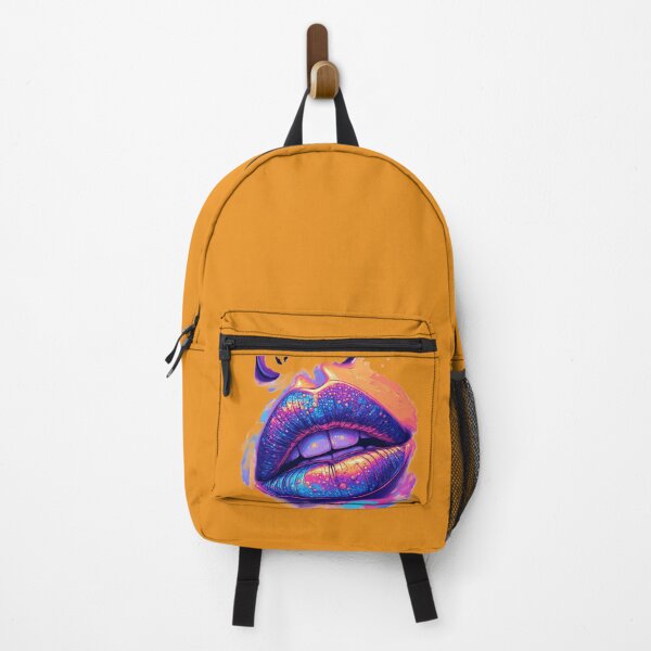 Item preview, Neon Bubble Pop Lips – Colorful Graffiti Art Design by NegarTv designs designed and sold by NegarTv Designs.