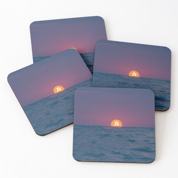 Item preview, Bitcoin Logo Sun Beach Summer designed and sold by CyberRex.