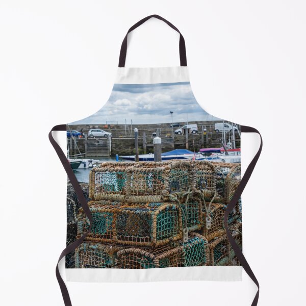 Item preview, Crab and lobster pots on the quayside, Scarborough designed and sold by yackers1.