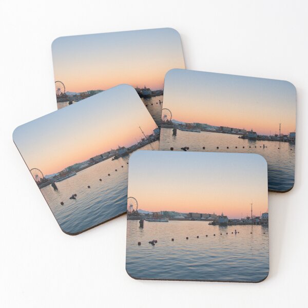 Item preview, Chicago Navy Pier Sunset designed and sold by jmtphotomedia.