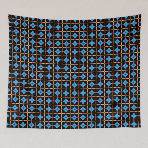 Item preview, color kunterbunt colorful abstract seamless repeat pattern designed and sold by Abrahamjrnd.