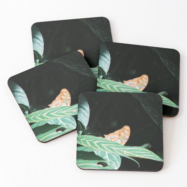 Item preview, Butterfly in the dark leaves designed and sold by rhosbahu.