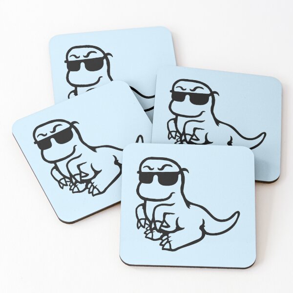 Item preview, Dino Cool Sunglasses Party Club Dinosaur Bad Guy designed and sold by shirt-o-mat.