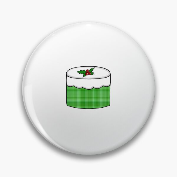 Item preview, Cute Christmas Cake Holiday Baking designed and sold by Sartoris Art.