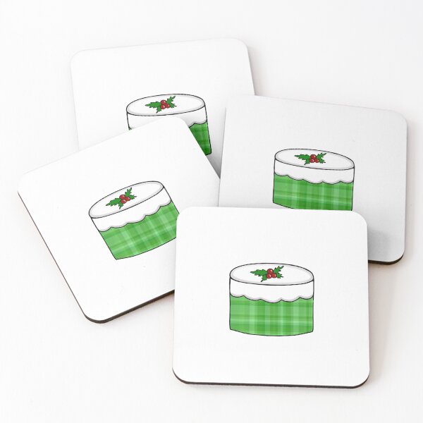 Item preview, Cute Christmas Cake Holiday Baking designed and sold by Sartoris Art.