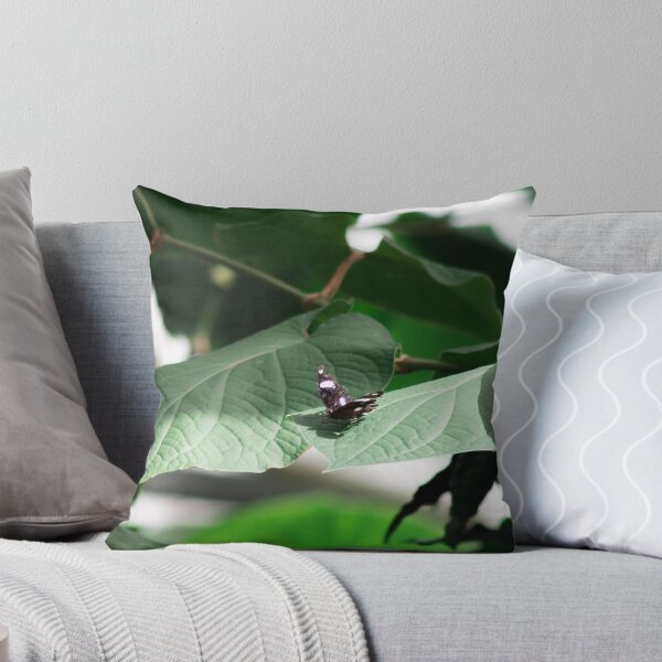 Item preview, butterfly on green leaf designed and sold by rhosbahu.