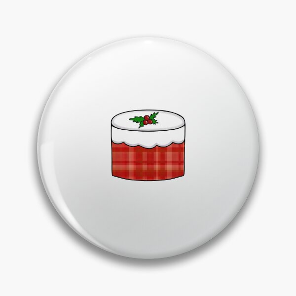 Item preview, Cute Christmas Cake Holiday Baking designed and sold by Sartoris Art.