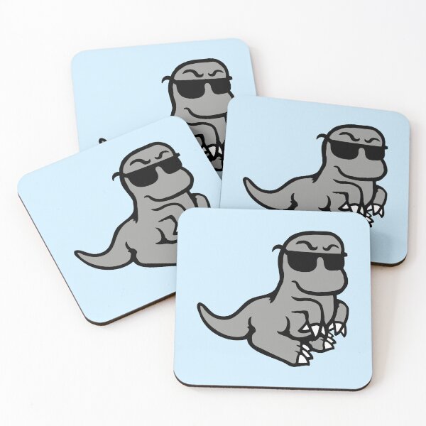 Item preview, Dino Cool Sunglasses Party Club Dinosaur Bad Guy designed and sold by shirt-o-mat.