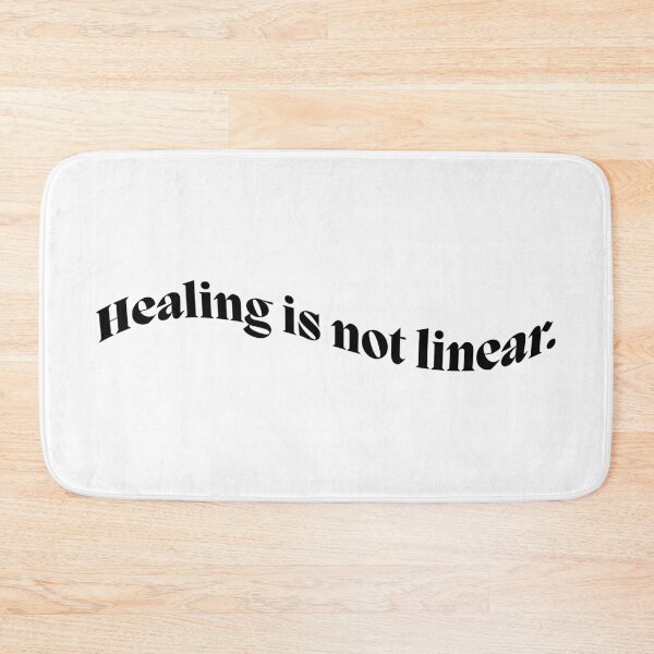 Item preview, Inspirational Healing Journey Typography Design designed and sold by designsoftinaa.