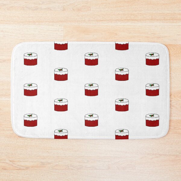 Item preview, Cute Christmas Cake Holiday Baking designed and sold by Sartoris Art.