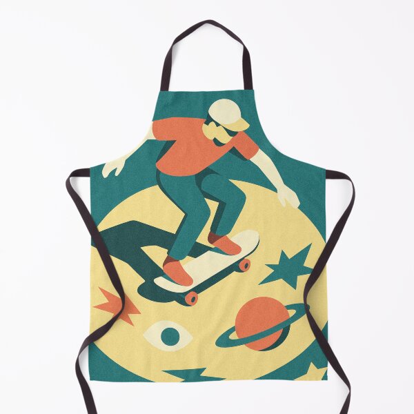 Item preview, Minimalist Skateboard Poster – Cosmic Solar Universe designed and sold by Pink & California.
