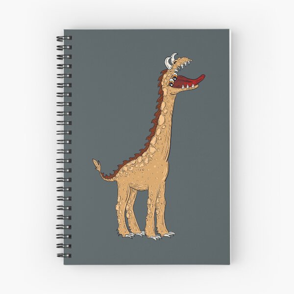Item preview, Terrifying Not-a-giraffe with background color  designed and sold by missmann.