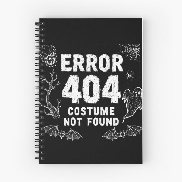 Item preview,  Halloween "Error 404: Costume Not Found" Product designed and sold by DMNindustries.