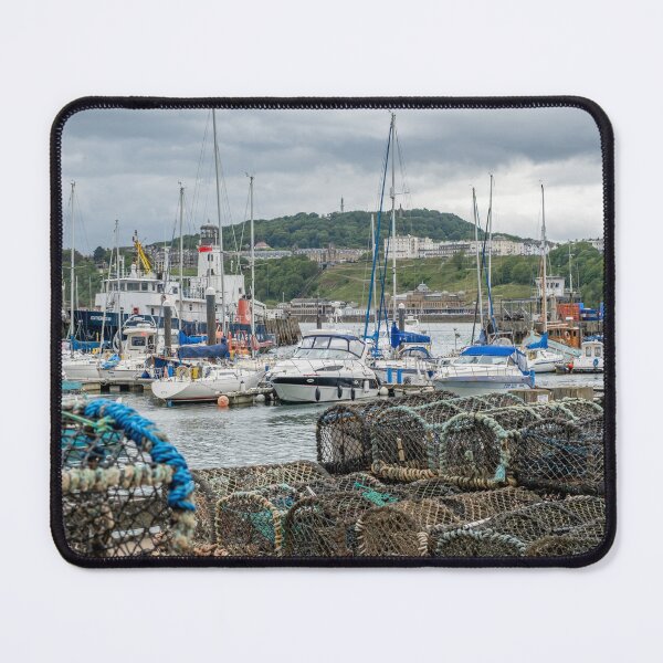 Item preview, Crab and lobster posts on the harbour wall, Scarborough designed and sold by yackers1.