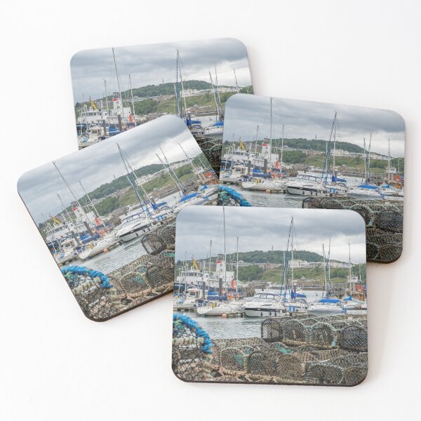 Item preview, Crab and lobster posts on the harbour wall, Scarborough designed and sold by yackers1.