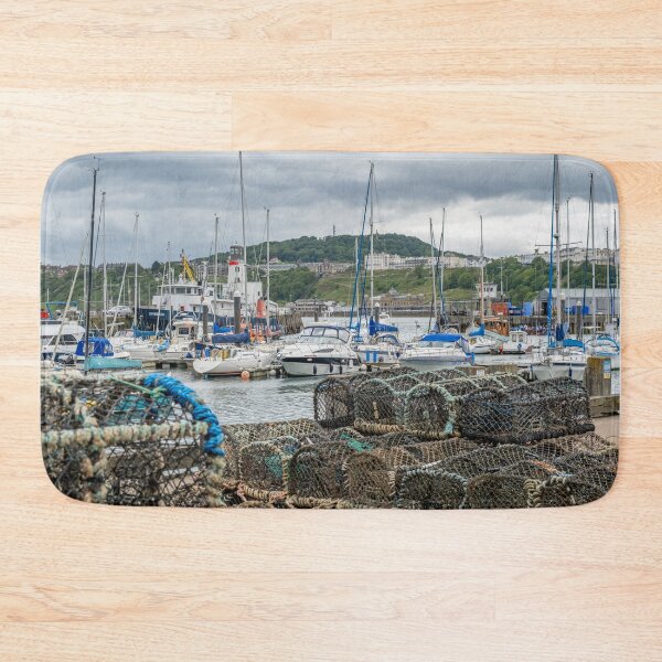 Item preview, Crab and lobster posts on the harbour wall, Scarborough designed and sold by yackers1.