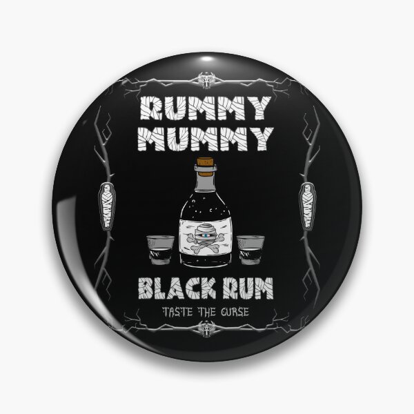Item preview, RUMMY MUMMY - BLACK RUM designed and sold by Garden Of Nightmares.