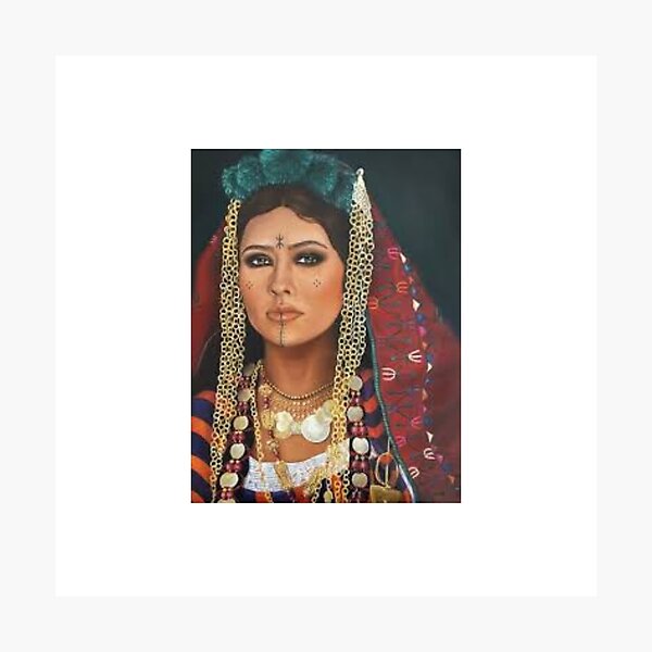 Item preview, Amazigh women designed and sold by CraftInkLab.