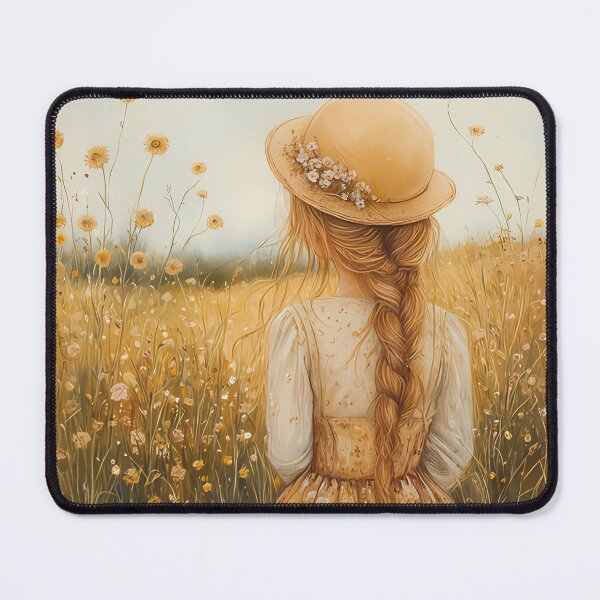 Item preview, Golden Field And Braided Dreams designed and sold by Talksoulprint.
