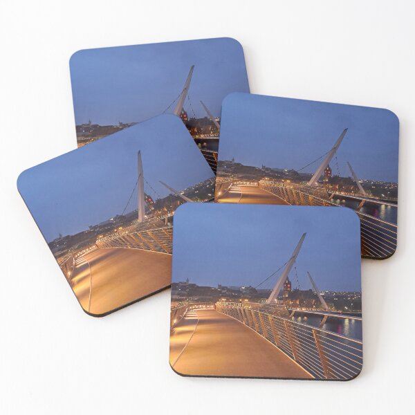 Item preview, The Peace Bridge - Londonderry at Night designed and sold by CLYArtist.