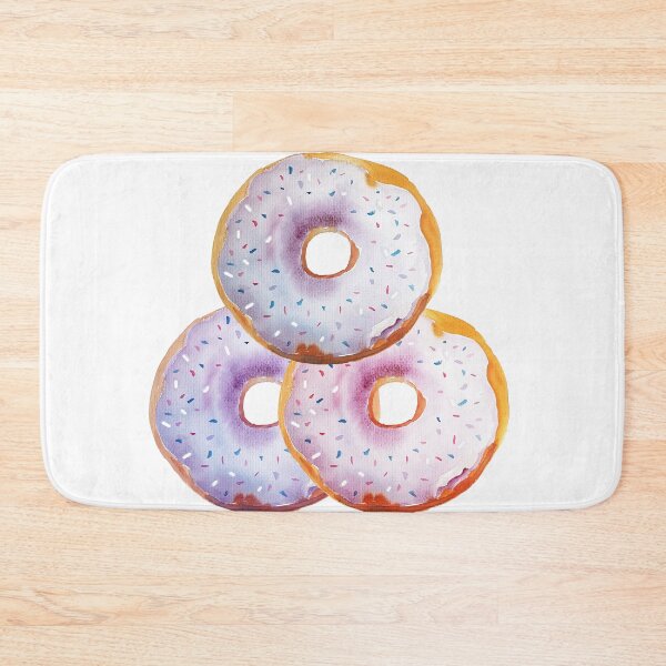 Item preview, Vibrant hues cute donuts designed and sold by kredasart.