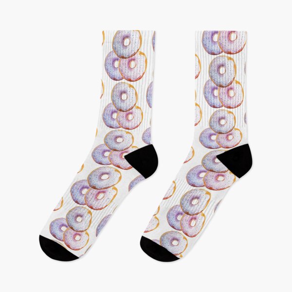 Item preview, Vibrant hues cute donuts designed and sold by kredasart.