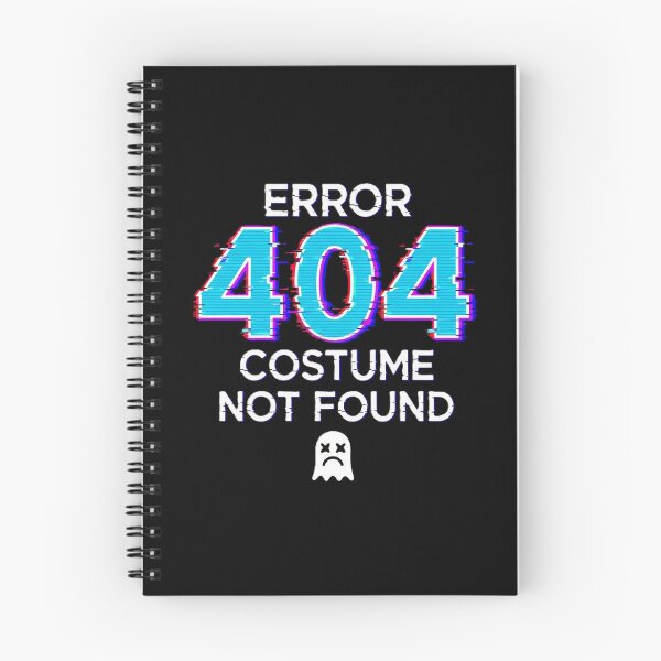 Item preview,  Glitchy "Error 404: Costume Not Found" Product designed and sold by DMNindustries.
