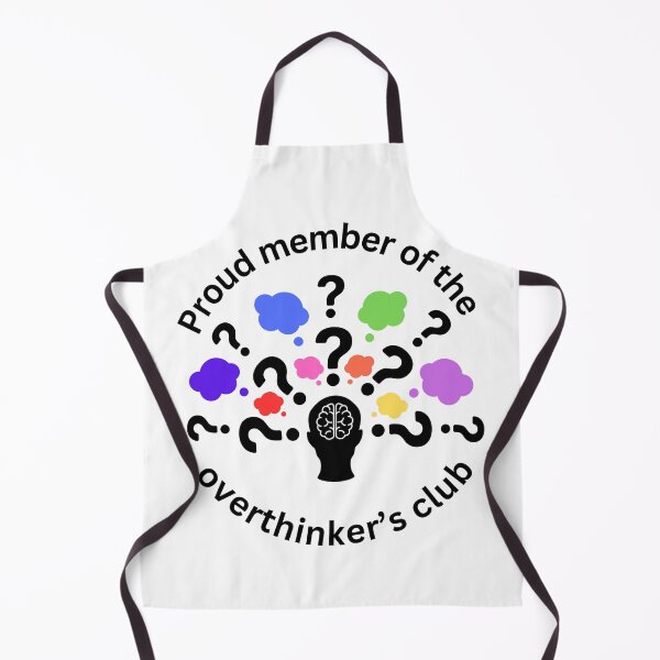 Item preview, Proud member of overthinker's club designed and sold by Rise Collective.