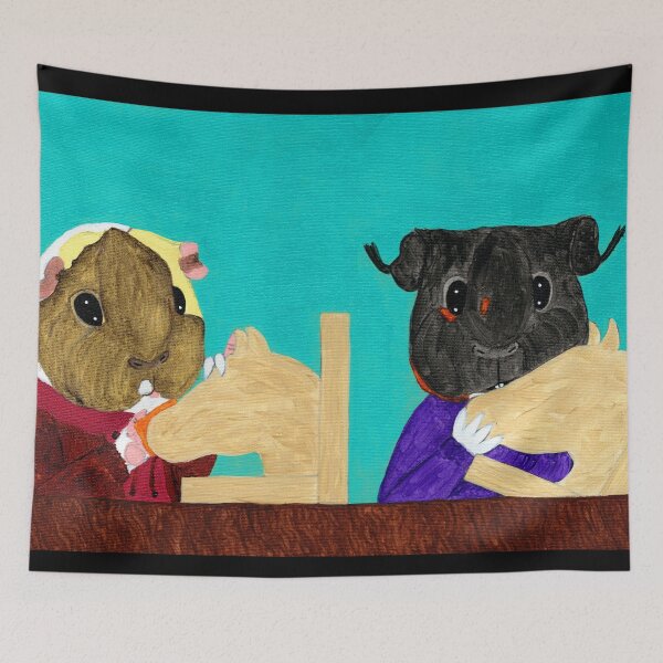 Item preview, Guinea Pig School Sweethearts: Dagmar and Snorri designed and sold by Guinea Pigs and Books.
