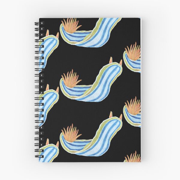 Item preview, Blue Chromodoris sea slug in pencil designed and sold by WolfRaven Creations.