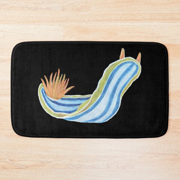 Item preview, Blue Chromodoris sea slug in pencil designed and sold by WolfRaven Creations.