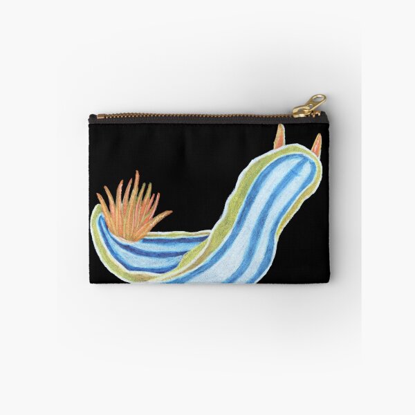 Item preview, Blue Chromodoris sea slug in pencil designed and sold by WolfRaven Creations.