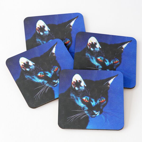 Item preview, Retro Bitcoin Cat designed and sold by CyberRex.